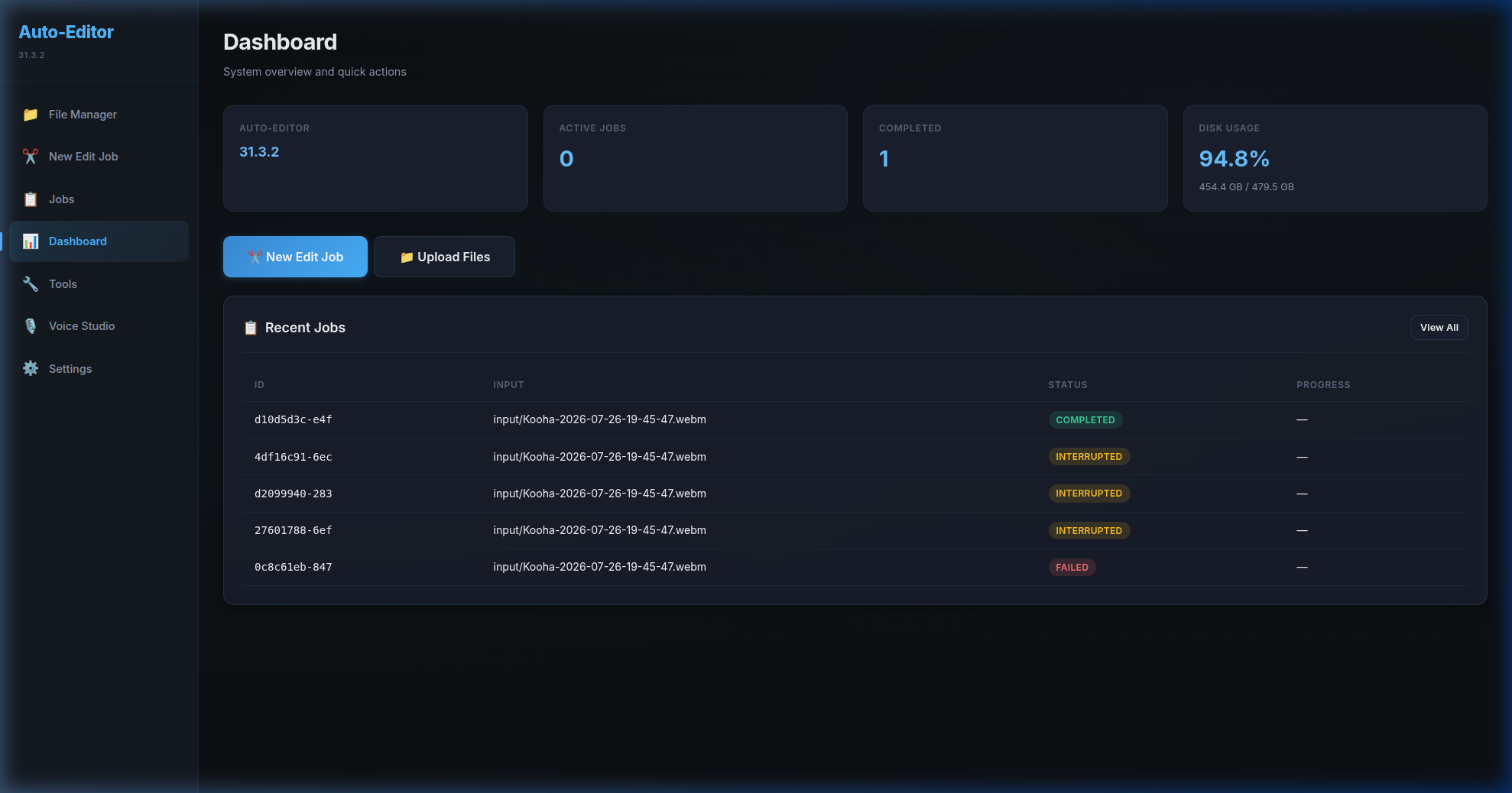Dashboard Preview
